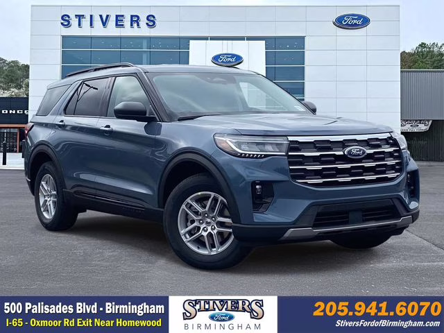 2026 Vapor Blue Ford Explorer Active RWD SUV