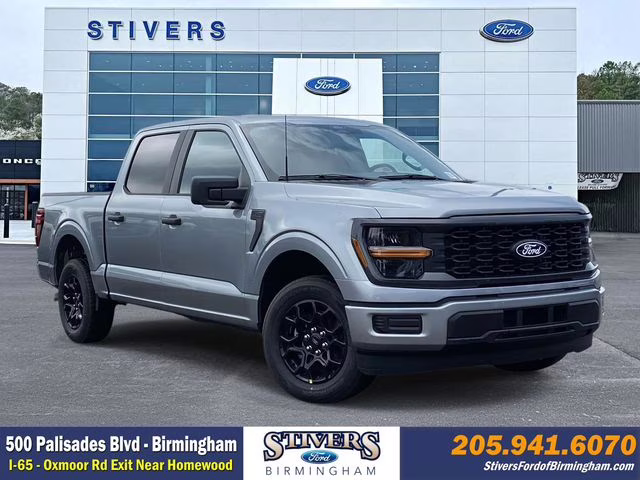 2026 Silver Metallic Ford F-150 STX RWD Truck