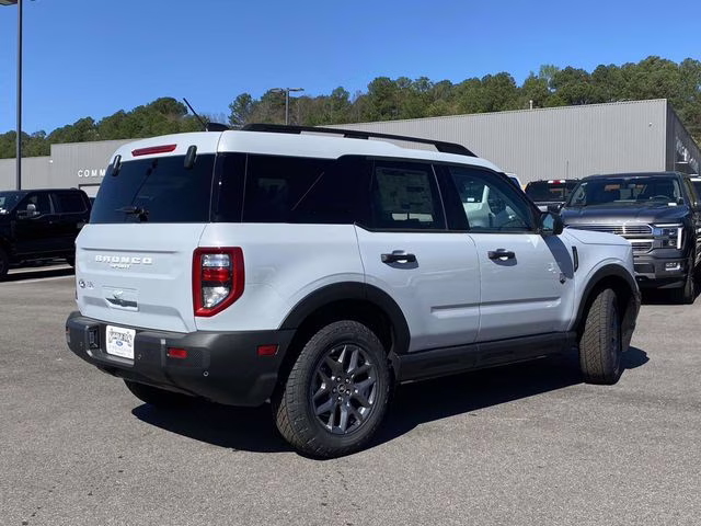 2026 White Metallic Ford Bronco Sport Big Bend 4X4 SUV