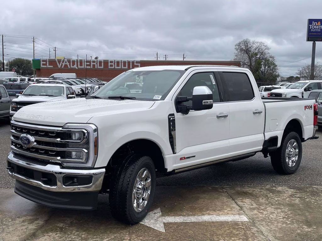 2026 Star White Metallic Tri-Coat Ford Super Duty F-250 SRW King Ranch 4X4 Truck