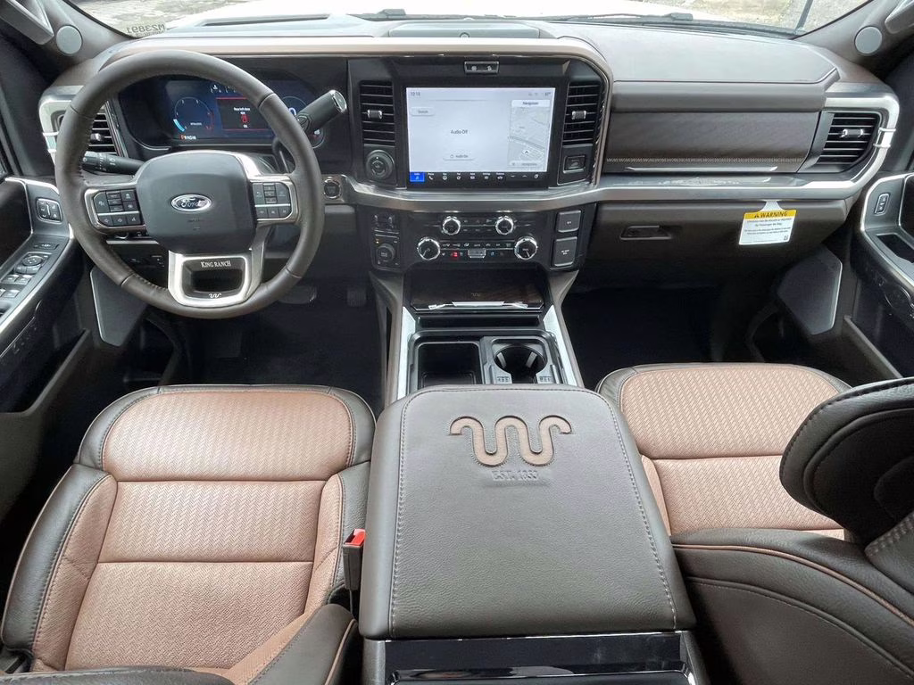 2026 Star White Metallic Tri-Coat Ford Super Duty F-250 SRW King Ranch 4X4 Truck