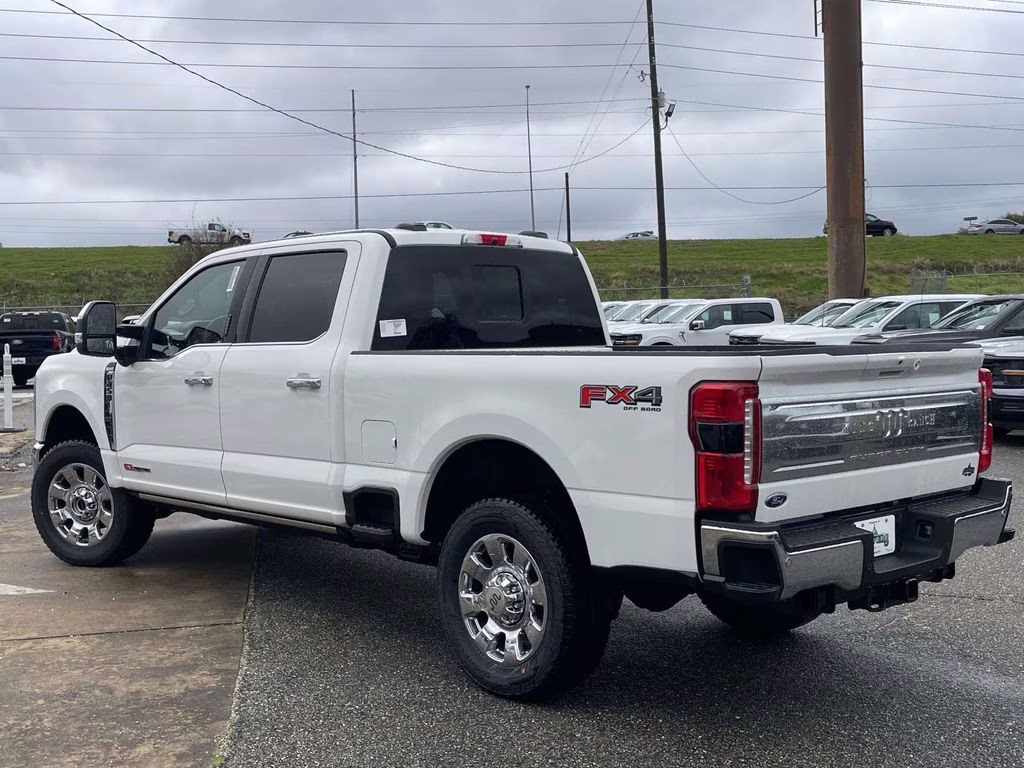 2026 Star White Metallic Tri-Coat Ford Super Duty F-250 SRW King Ranch 4X4 Truck