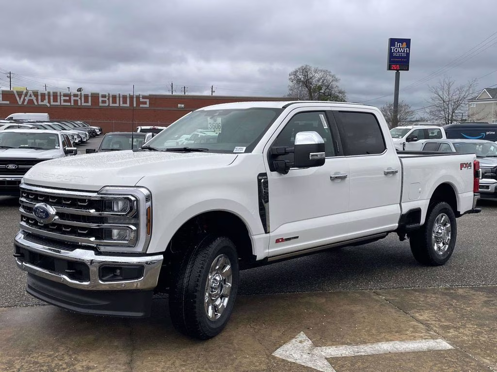 2026 Star White Metallic Tri-Coat Ford Super Duty F-250 SRW King Ranch 4X4 Truck