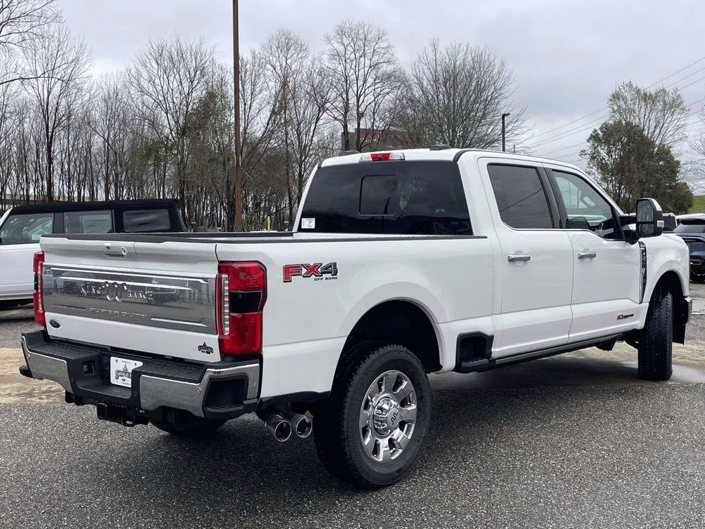 2026 Star White Metallic Tri-Coat Ford Super Duty F-250 SRW King Ranch 4X4 Truck