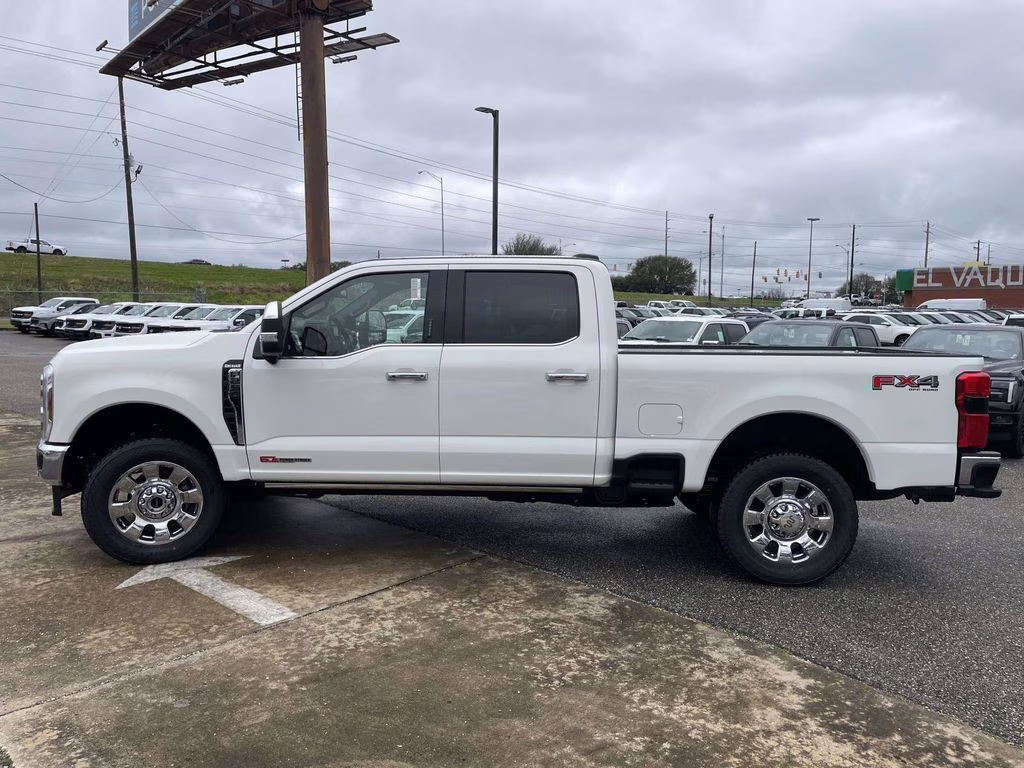 2026 Star White Metallic Tri-Coat Ford Super Duty F-250 SRW King Ranch 4X4 Truck