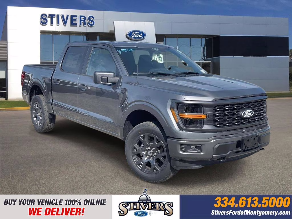2026 Carbonized Gray Metallic Ford F-150 STX 4X4 Truck