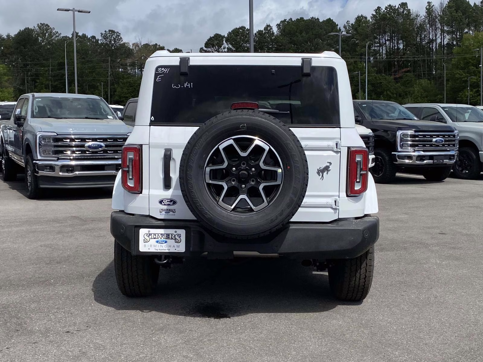 2026 Oxford White Ford Bronco Outer Banks 4X4 SUV