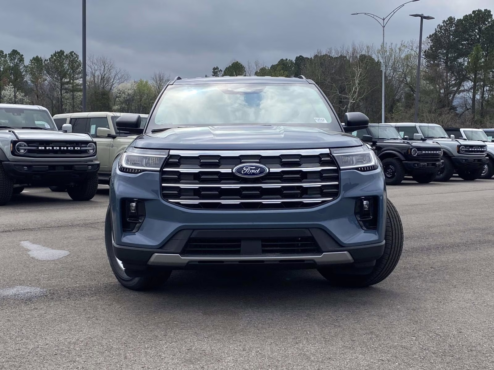 2026 Vapor Blue Ford Explorer Active RWD SUV