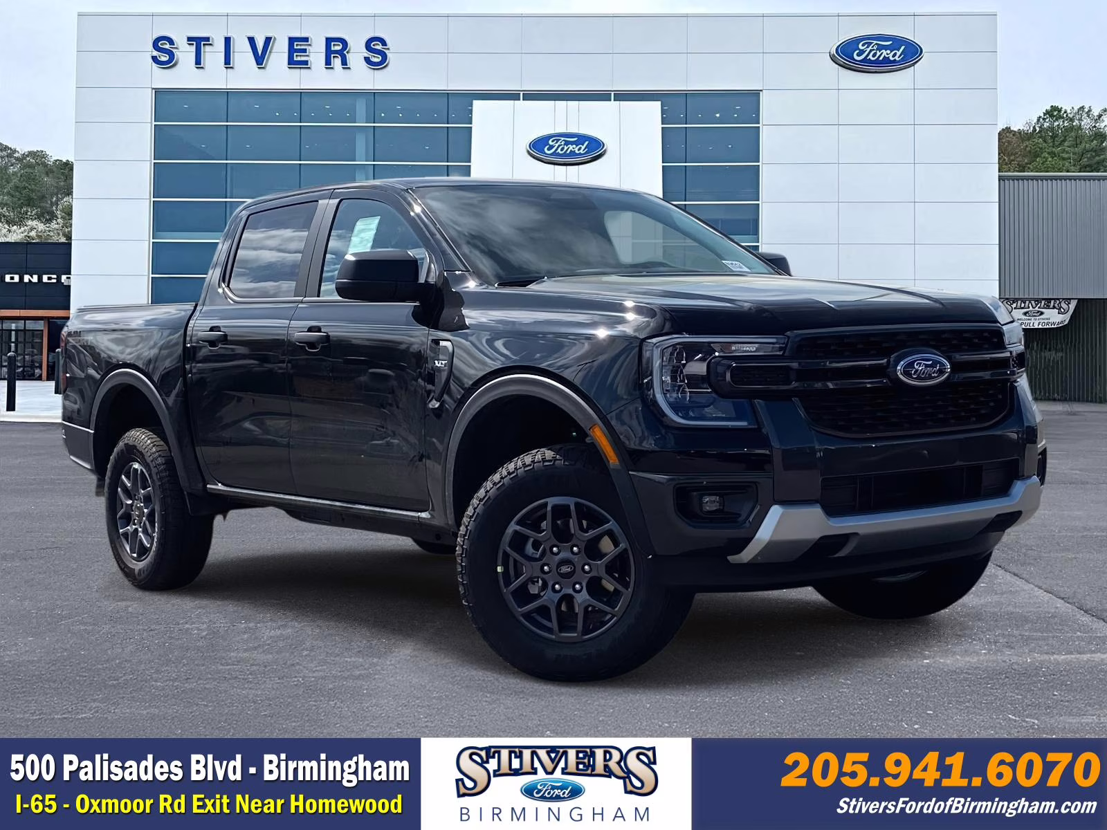2026 Shadow Black Ford Ranger XLT RWD Truck