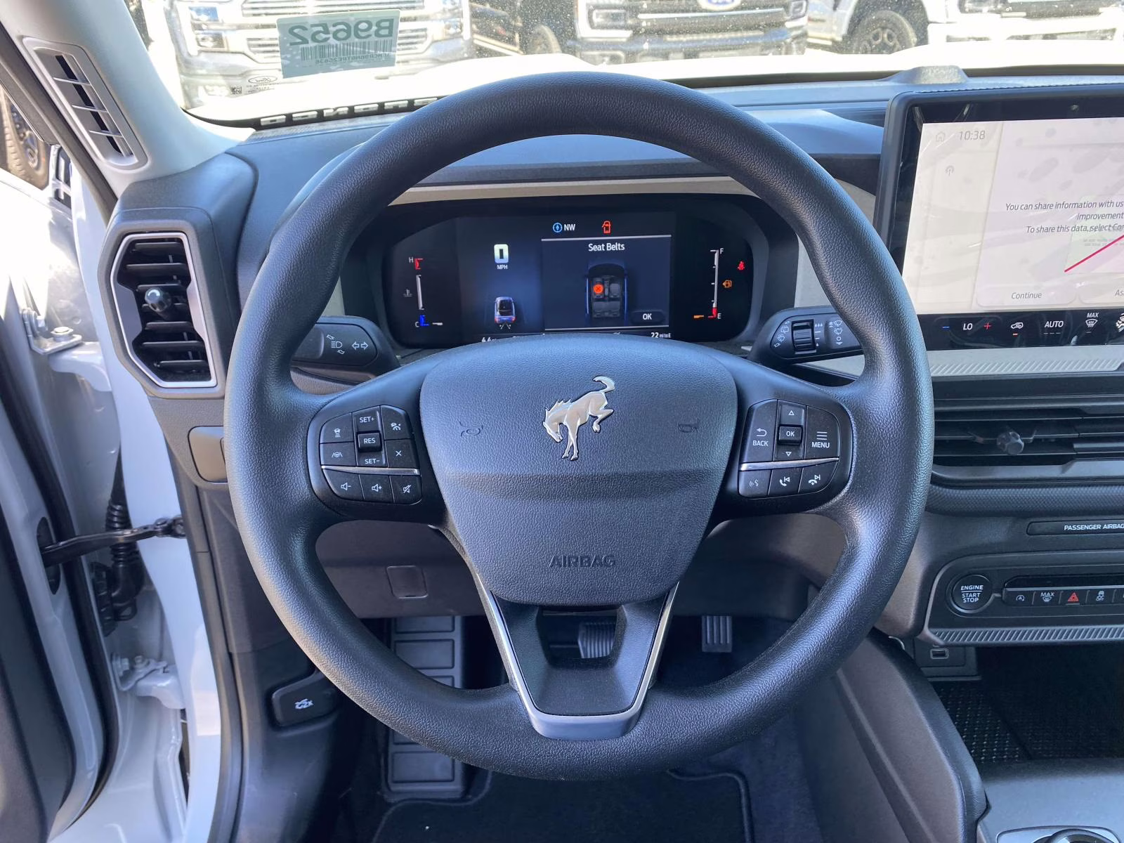 2026 White Metallic Ford Bronco Sport Big Bend 4X4 SUV