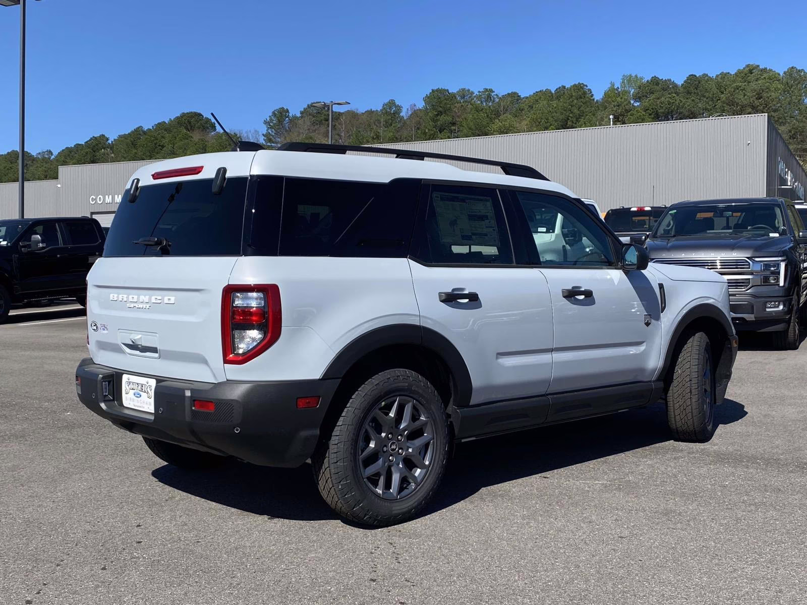 2026 White Metallic Ford Bronco Sport Big Bend 4X4 SUV