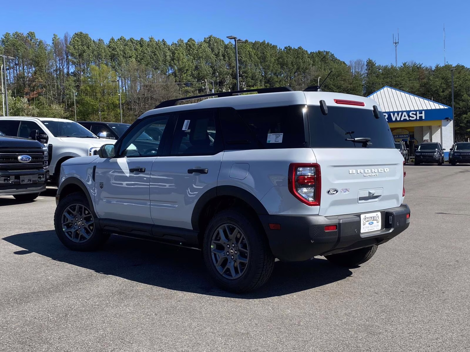 2026 White Metallic Ford Bronco Sport Big Bend 4X4 SUV
