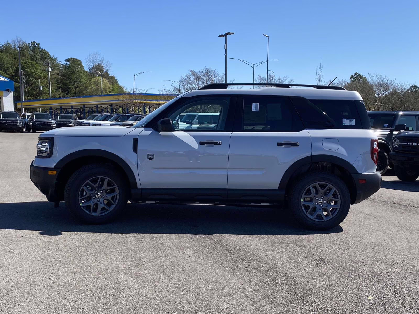 2026 White Metallic Ford Bronco Sport Big Bend 4X4 SUV