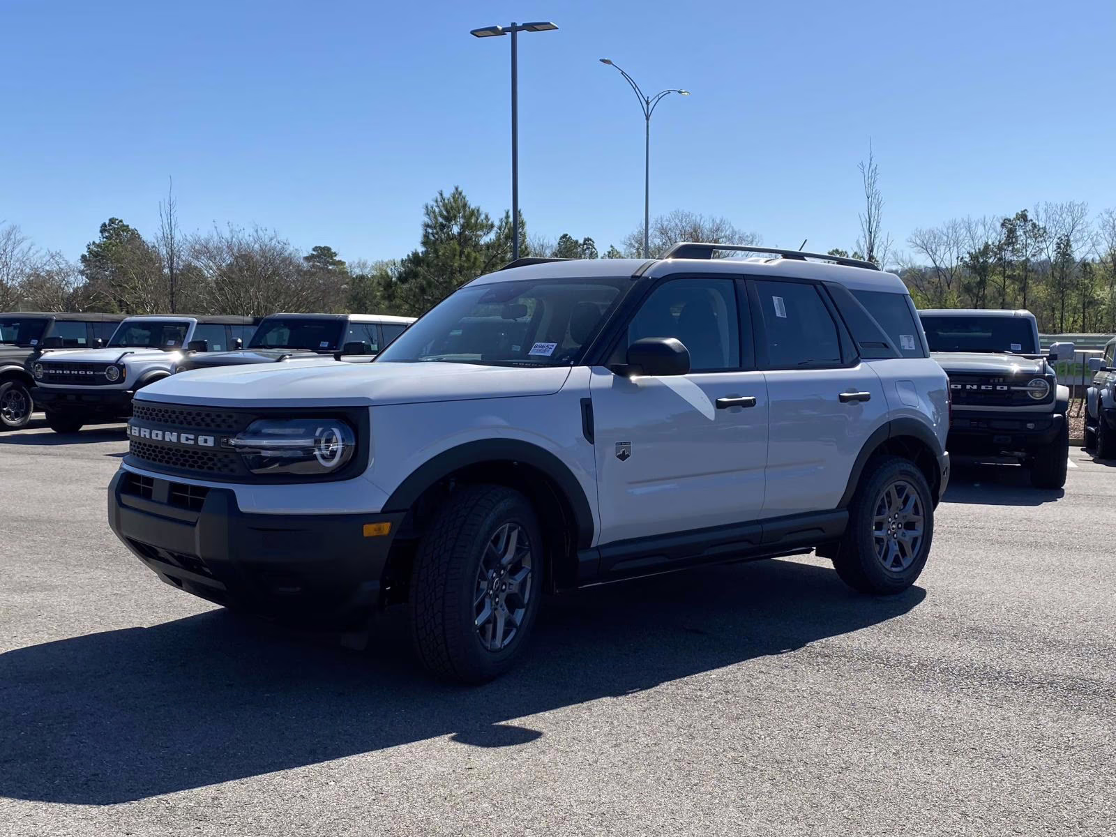 2026 White Metallic Ford Bronco Sport Big Bend 4X4 SUV