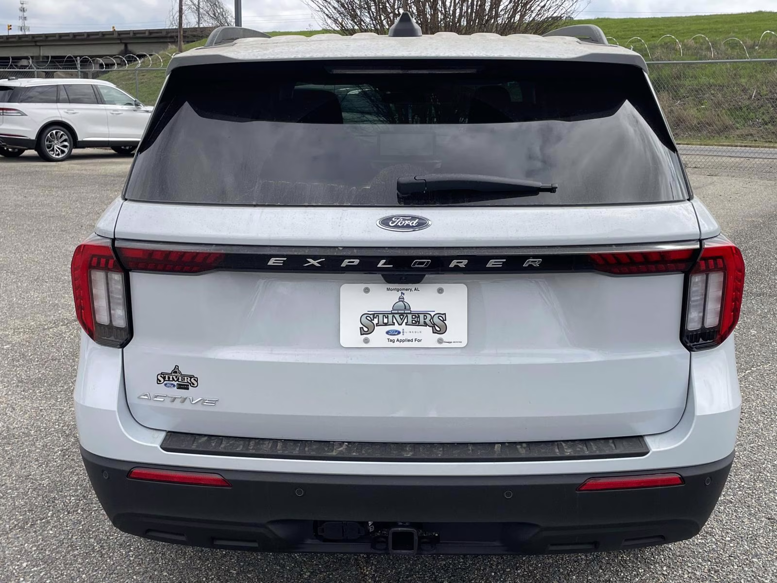 2026 Space White Metallic Ford Explorer Active RWD SUV