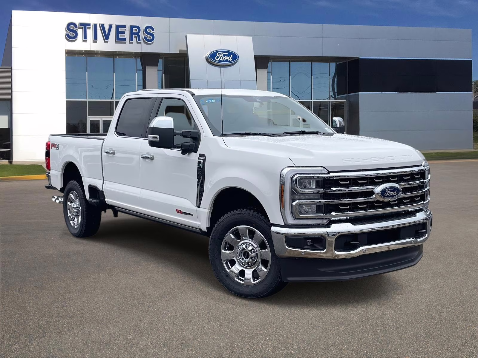 2026 Star White Metallic Tri-Coat Ford Super Duty F-250 SRW King Ranch 4X4 Truck