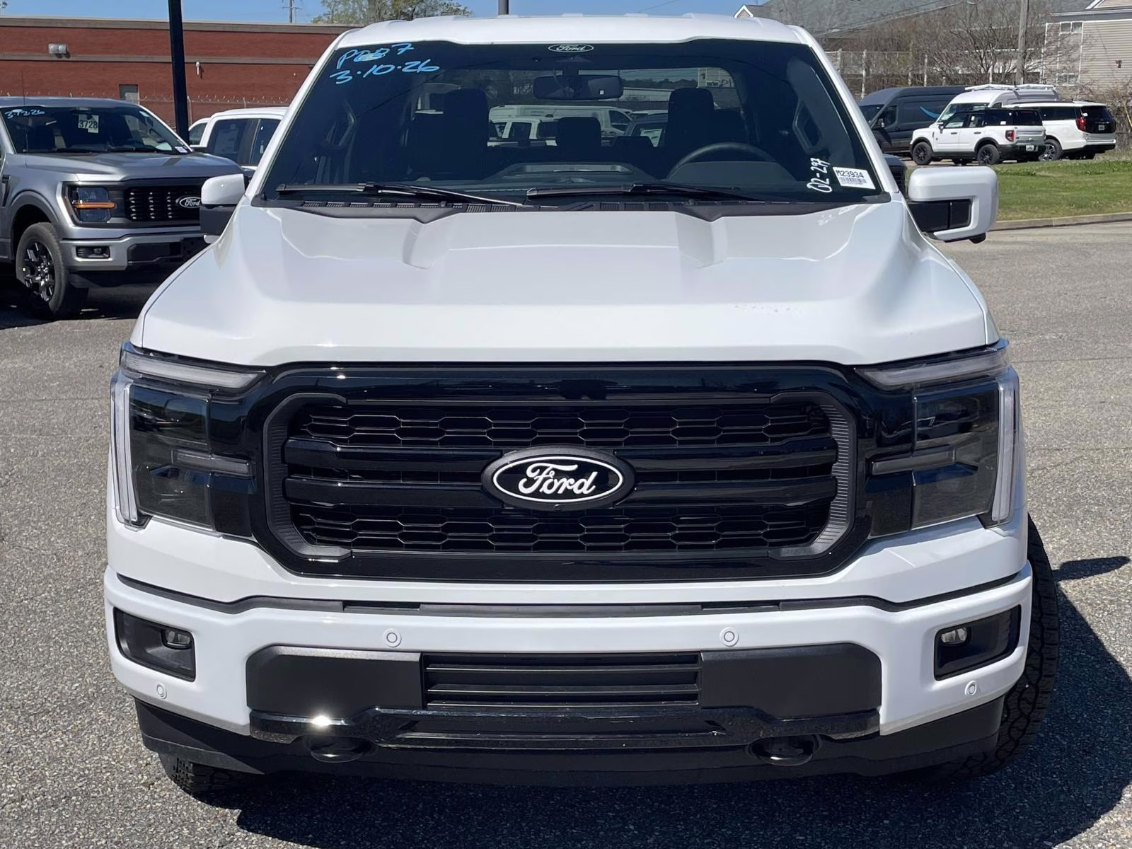 2026 Oxford White Ford F-150 Lariat 4X4 Truck