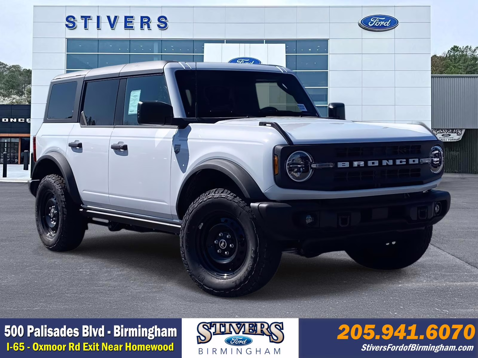 2026 Oxford White Ford Bronco Big Bend 4X4 SUV