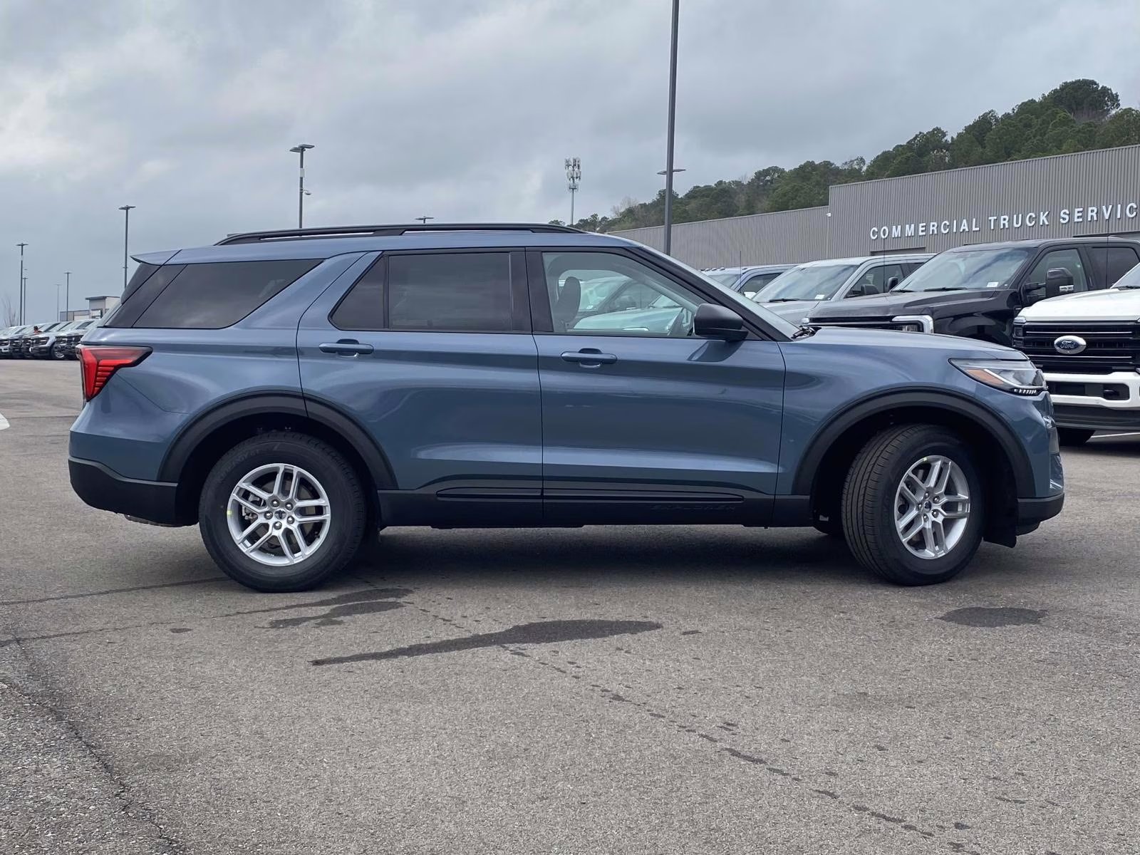 2026 Vapor Blue Ford Explorer Active RWD SUV
