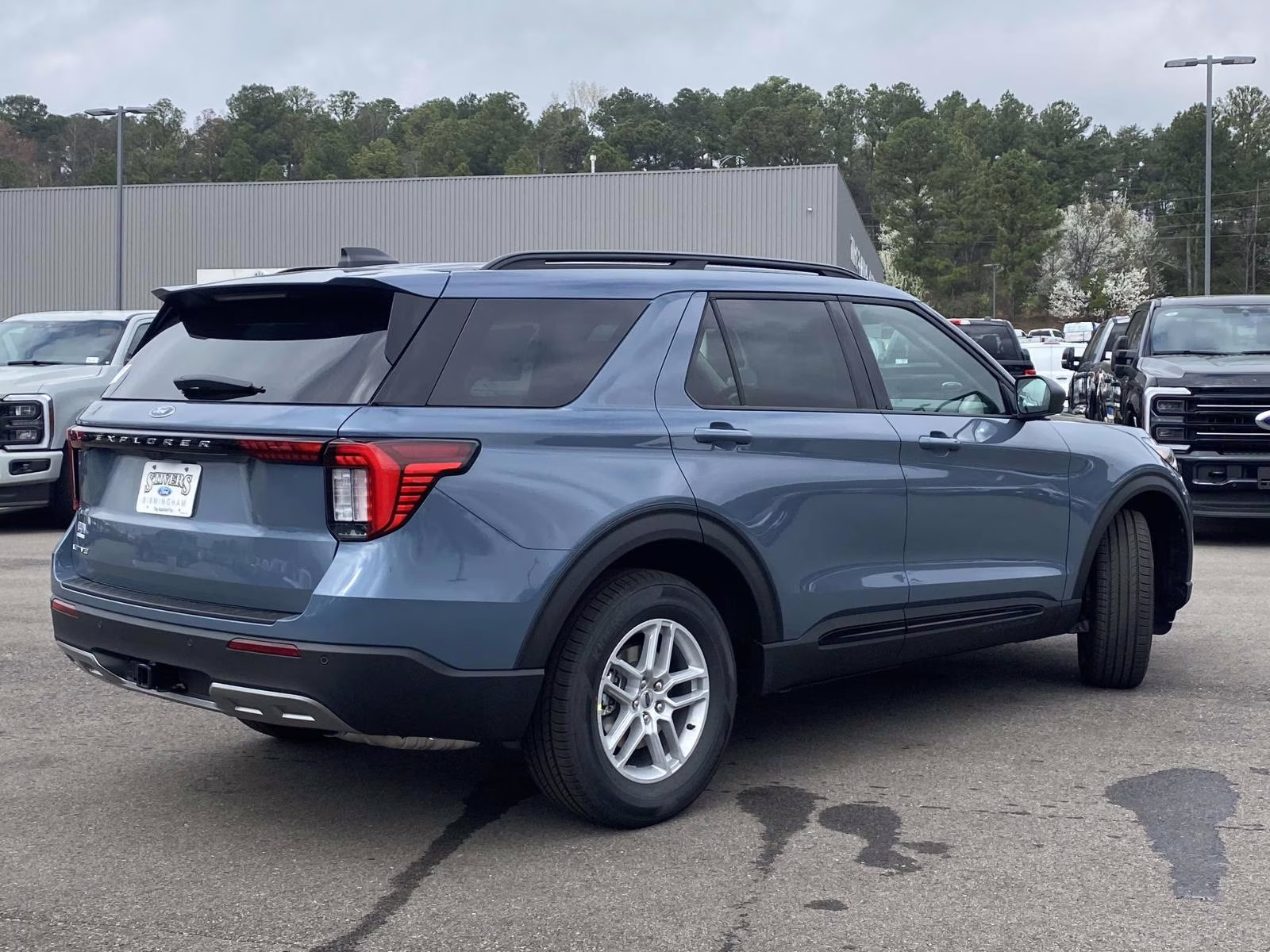 2026 Vapor Blue Ford Explorer Active RWD SUV