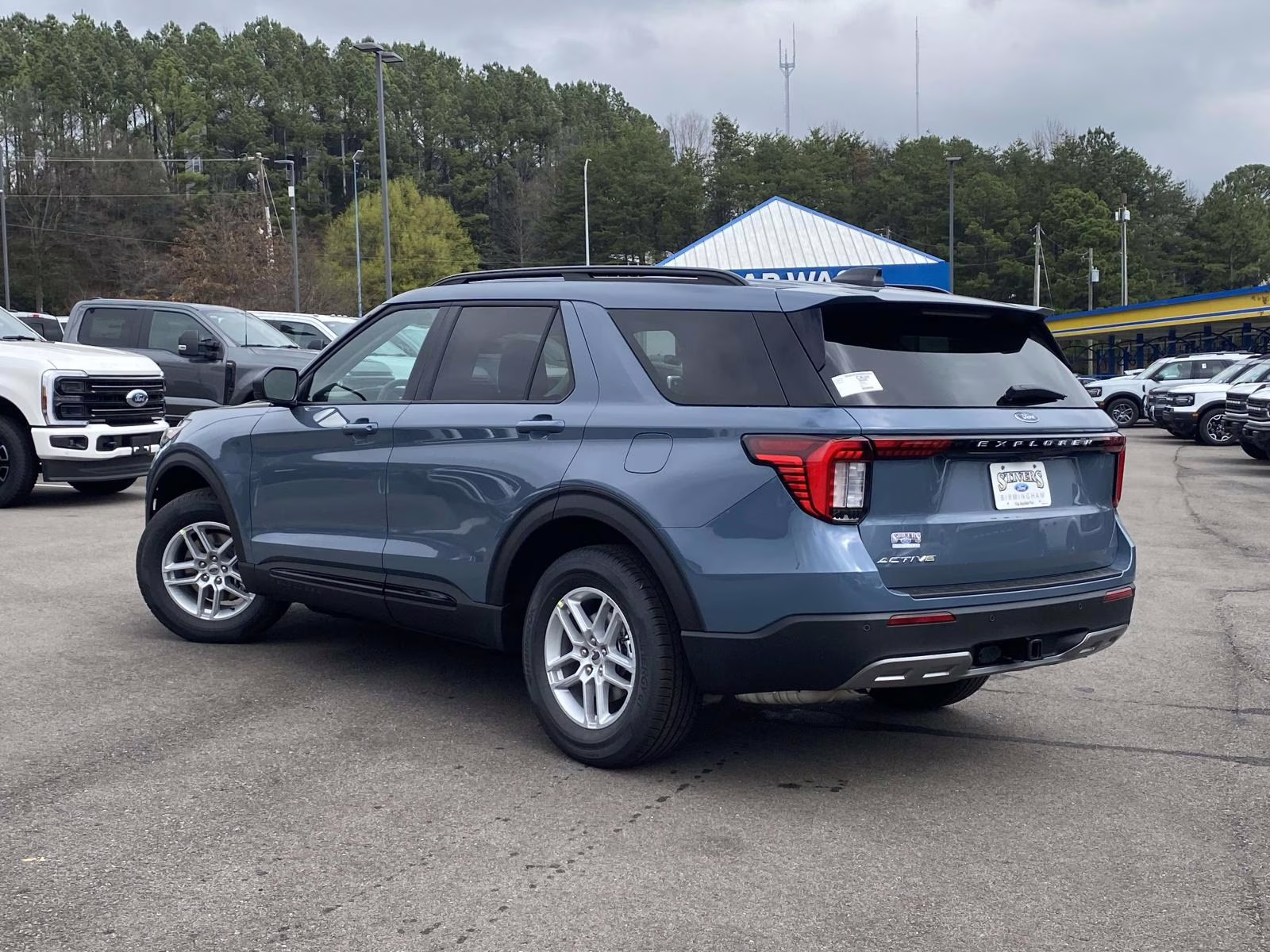 2026 Vapor Blue Ford Explorer Active RWD SUV