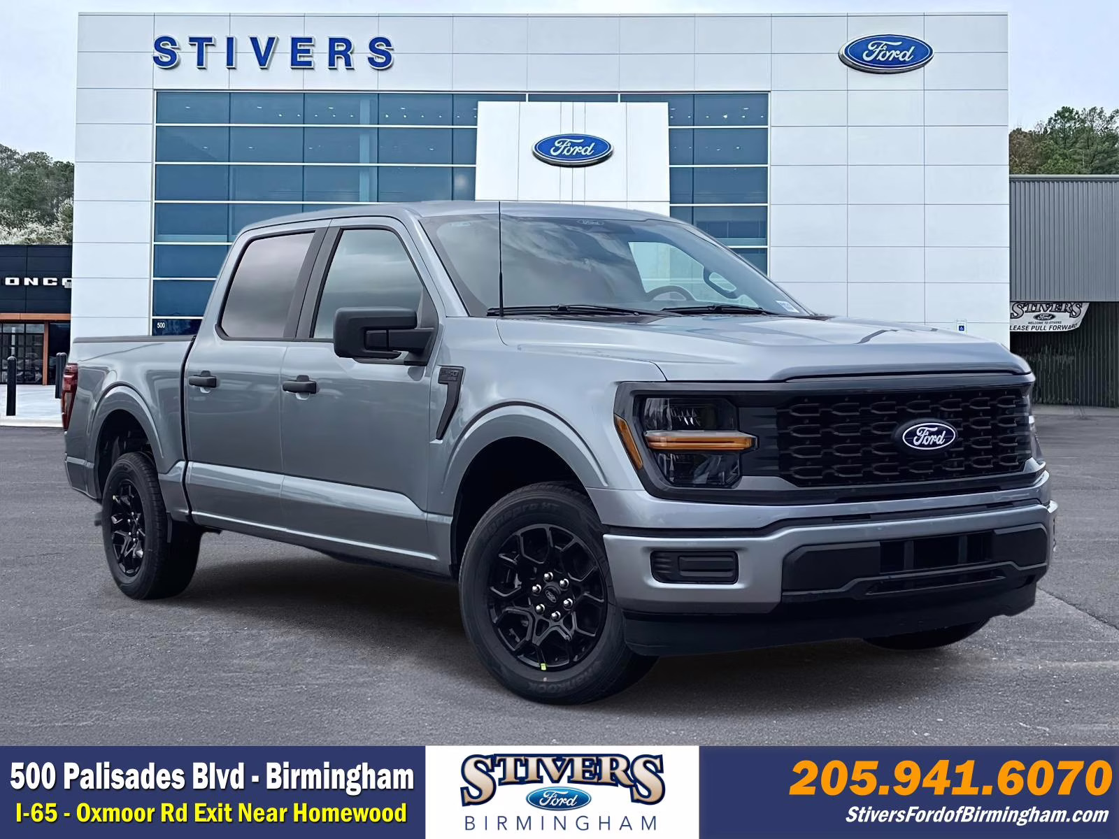 2026 Silver Metallic Ford F-150 STX RWD Truck