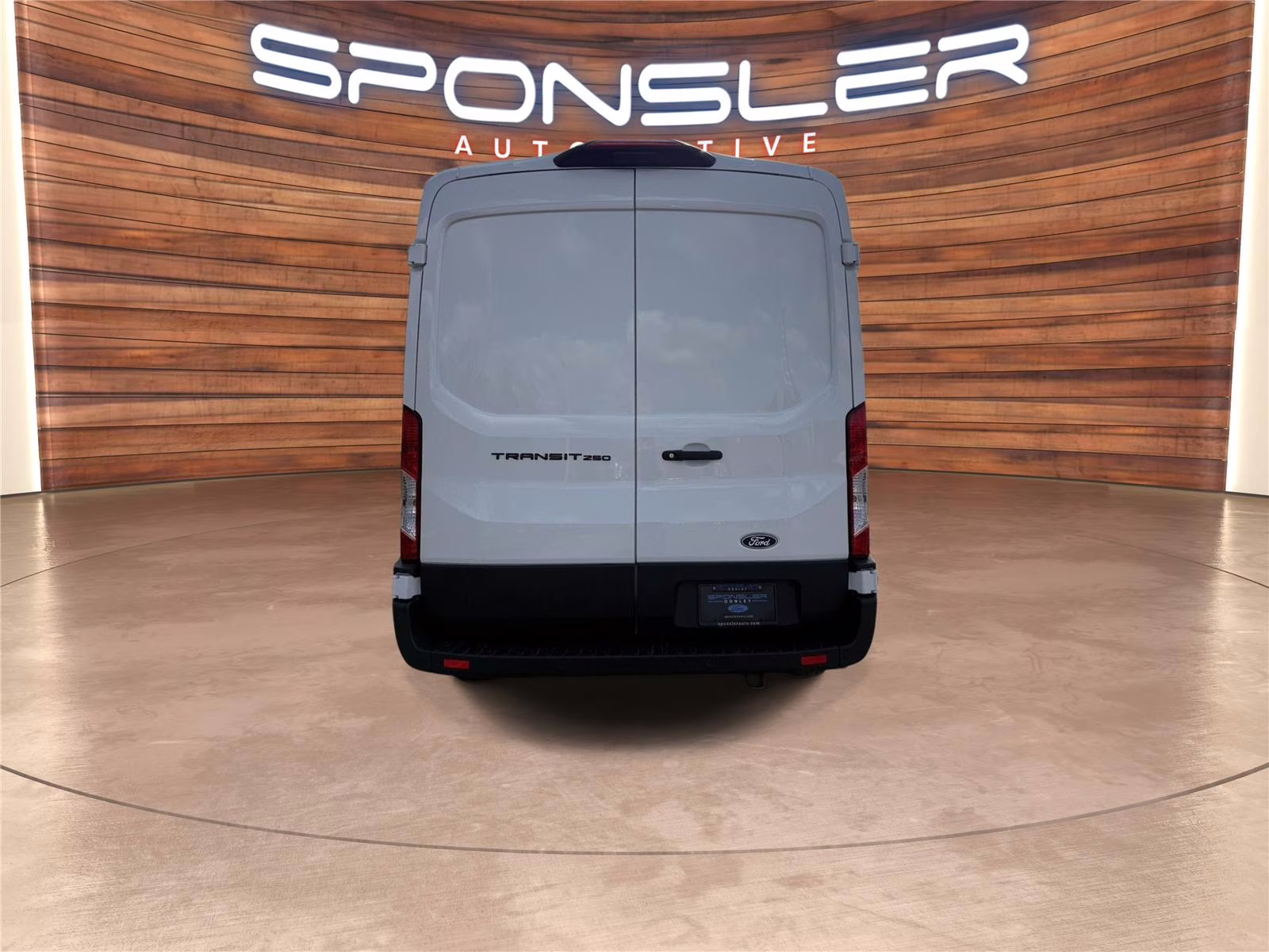 2026 Oxford White Ford Transit Cargo Van T-250 Med. Roof RWD Van