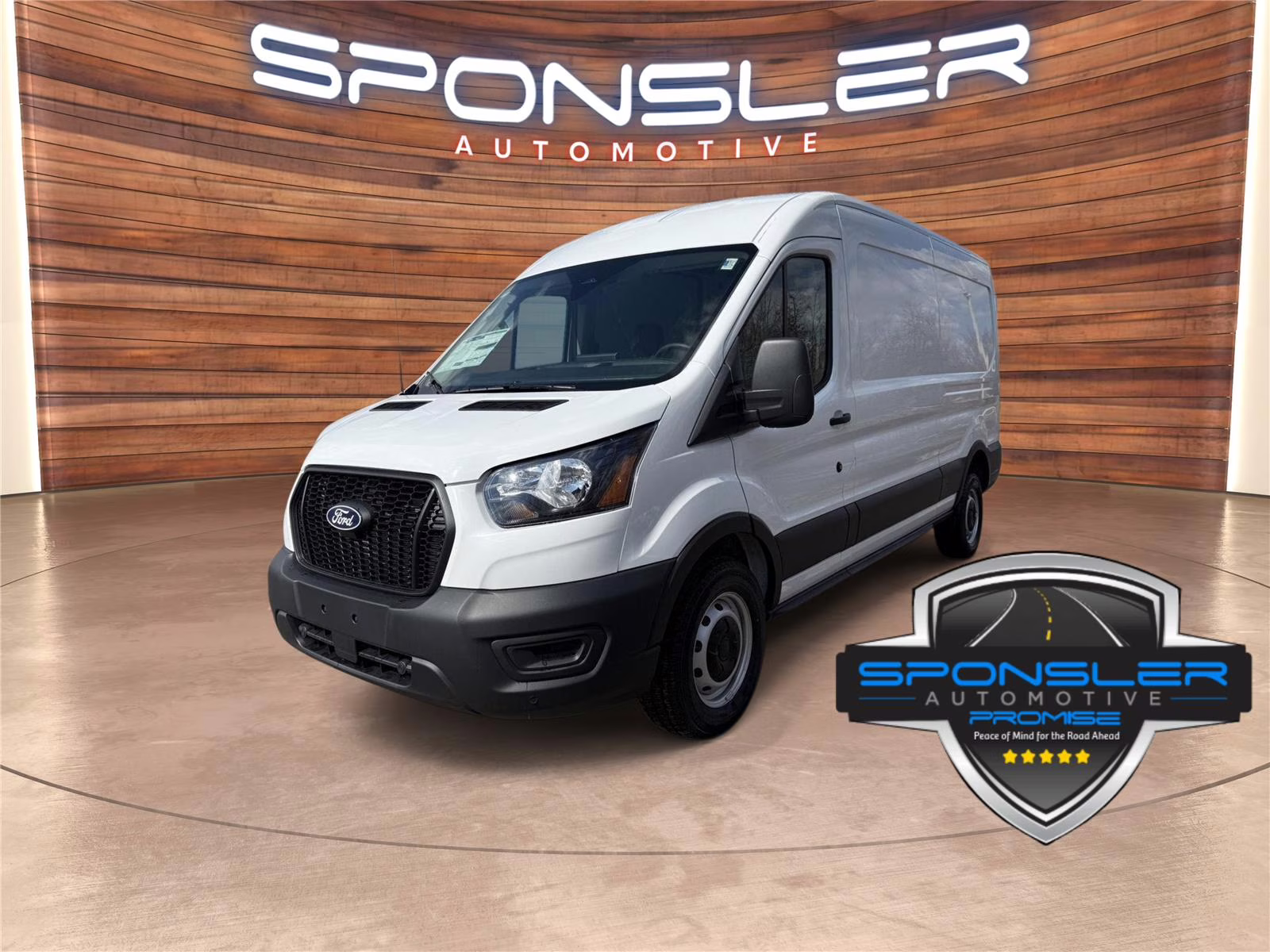2026 Oxford White Ford Transit Cargo Van T-250 Med. Roof RWD Van