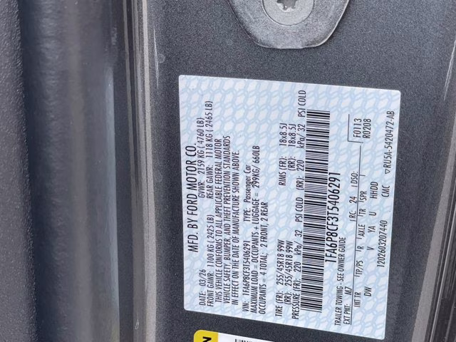 2026 Carbonized Gray Metallic Ford Mustang GT RWD Coupe