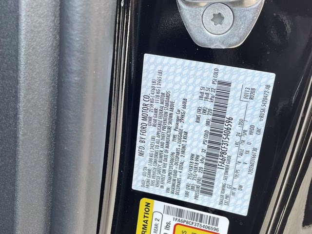 2026 Shadow Black Ford Mustang GT RWD Coupe