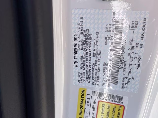 2026 Oxford White Ford Mustang GT RWD Coupe