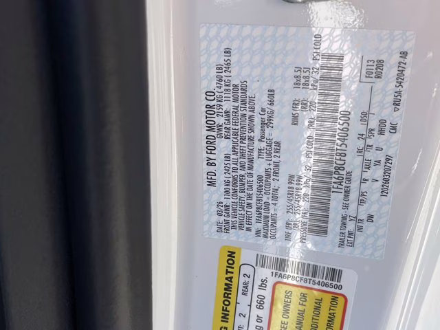 2026 Oxford White Ford Mustang GT RWD Coupe