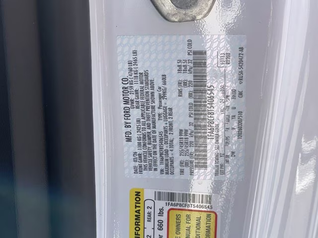 2026 Oxford White Ford Mustang GT RWD Coupe