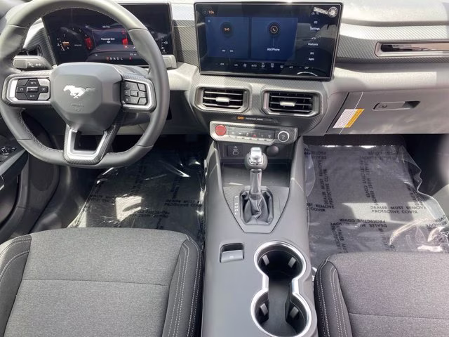 2026 Oxford White Ford Mustang EcoBoost RWD Coupe