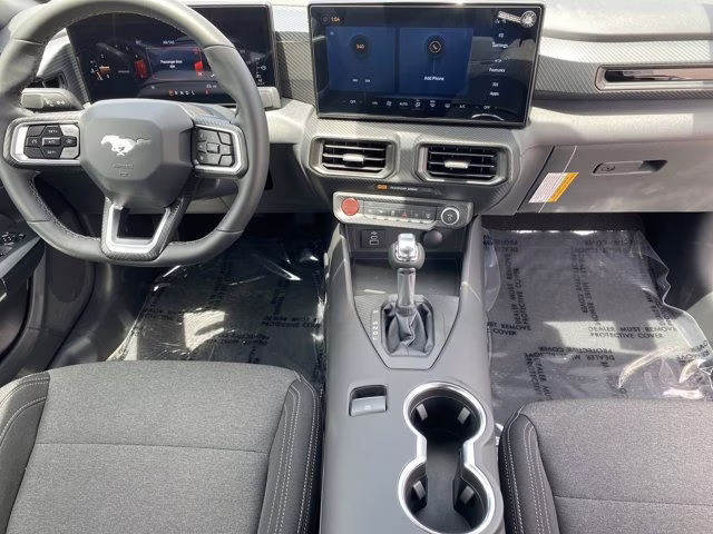 2026 Oxford White Ford Mustang EcoBoost RWD Coupe