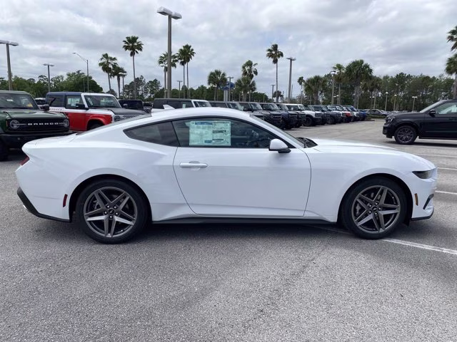 2026 Oxford White Ford Mustang EcoBoost RWD Coupe