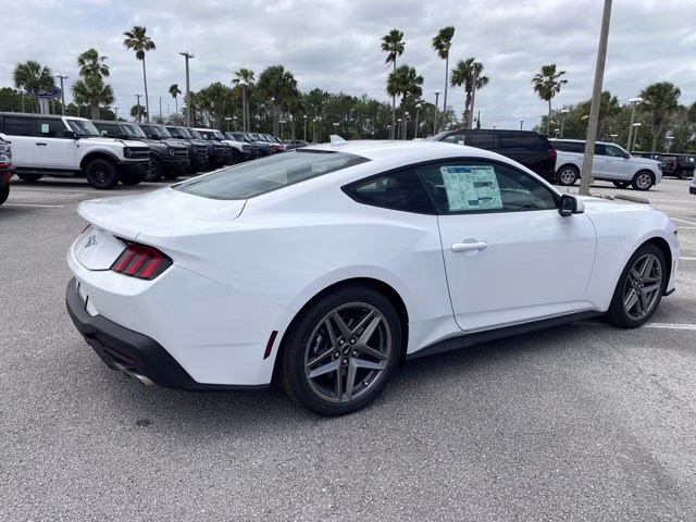 2026 Oxford White Ford Mustang EcoBoost RWD Coupe