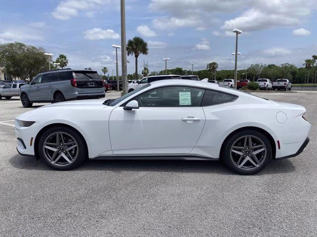 2026 Oxford White Ford Mustang EcoBoost RWD Coupe