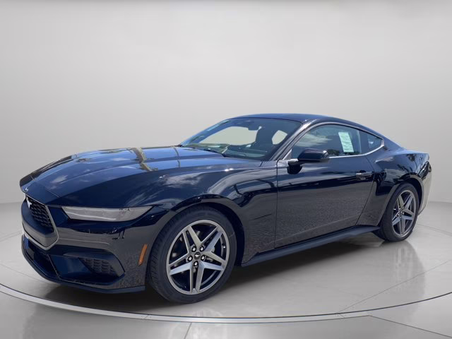 2026 Shadow Black Ford Mustang EcoBoost RWD Coupe