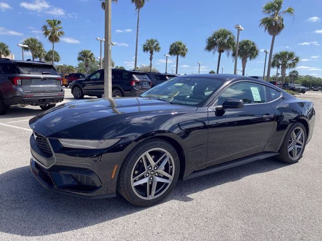 2026 Shadow Black Ford Mustang EcoBoost RWD Coupe