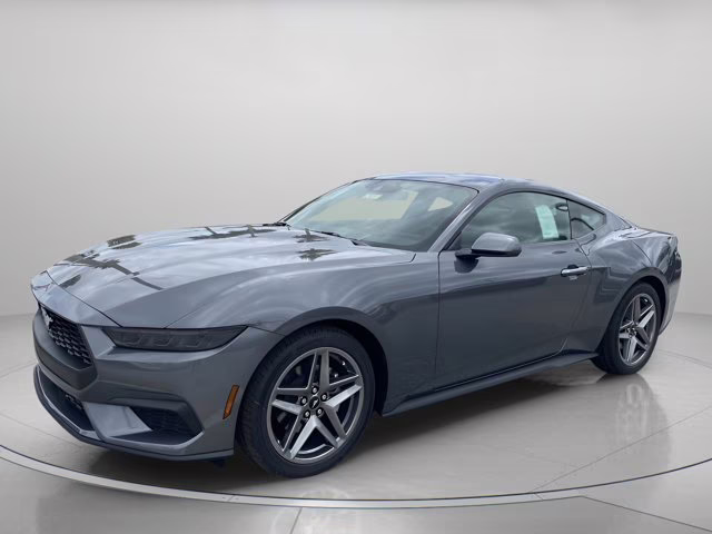 2026 Carbonized Gray Metallic Ford Mustang EcoBoost RWD Coupe