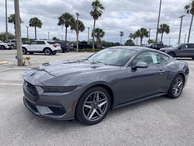 2026 Carbonized Gray Metallic Ford Mustang EcoBoost RWD Coupe