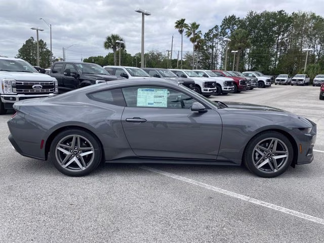 2026 Carbonized Gray Metallic Ford Mustang EcoBoost RWD Coupe