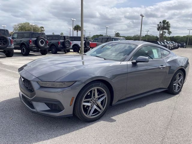 2026 Carbonized Gray Metallic Ford Mustang EcoBoost RWD Coupe