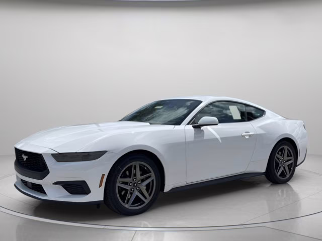 2026 Oxford White Ford Mustang EcoBoost RWD Coupe