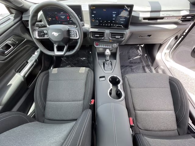 2026 Oxford White Ford Mustang EcoBoost RWD Coupe