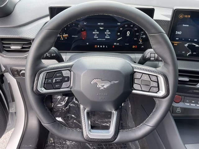 2026 Oxford White Ford Mustang EcoBoost RWD Coupe