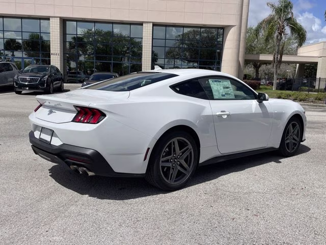 2026 Oxford White Ford Mustang EcoBoost RWD Coupe