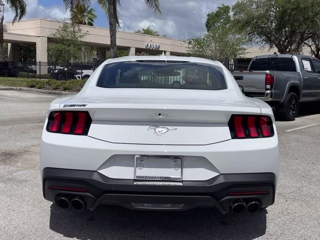 2026 Oxford White Ford Mustang EcoBoost RWD Coupe