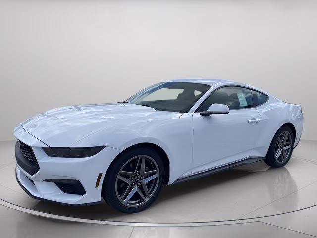 2026 Oxford White Ford Mustang EcoBoost RWD Coupe